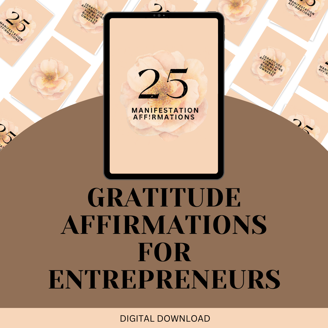 Gratitude Affirmation for Entrepreneurs