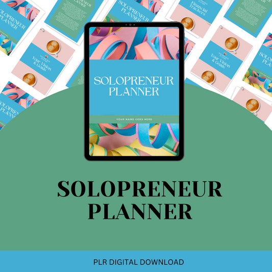 The Essesntial Solopreneur Planner